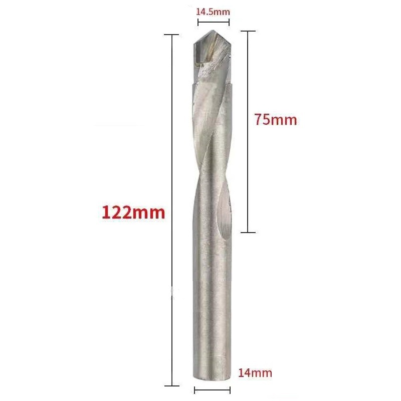 HSS Twist Drill Bits with Tungsten Carbide Tip for Metalworking (SED-TDB-CT)