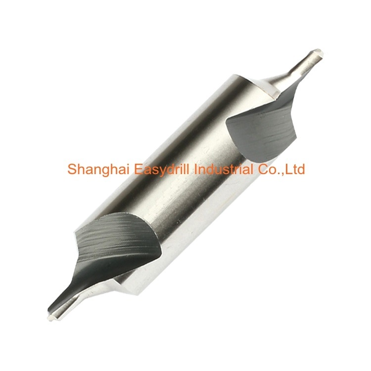 DIN333 Tin-Coated HSS Spot Center Drills for Centre Drilling (SED-SCD-T)