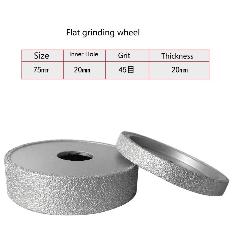 Vacuum Brazed Flat Type Engraving Grinding Wheel Diamond Profile Wheels (SED-PW-VBF)