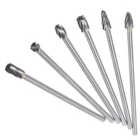 6PCS Extension Length Tungsten Carbide Burrs Set (SED-RB-S6E)