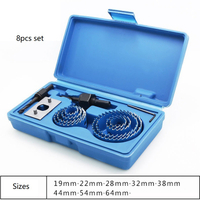 8PCS Drills Set HSS M42 Bi Metal Hole Saw Set in Box (SED-BMHS-S8)