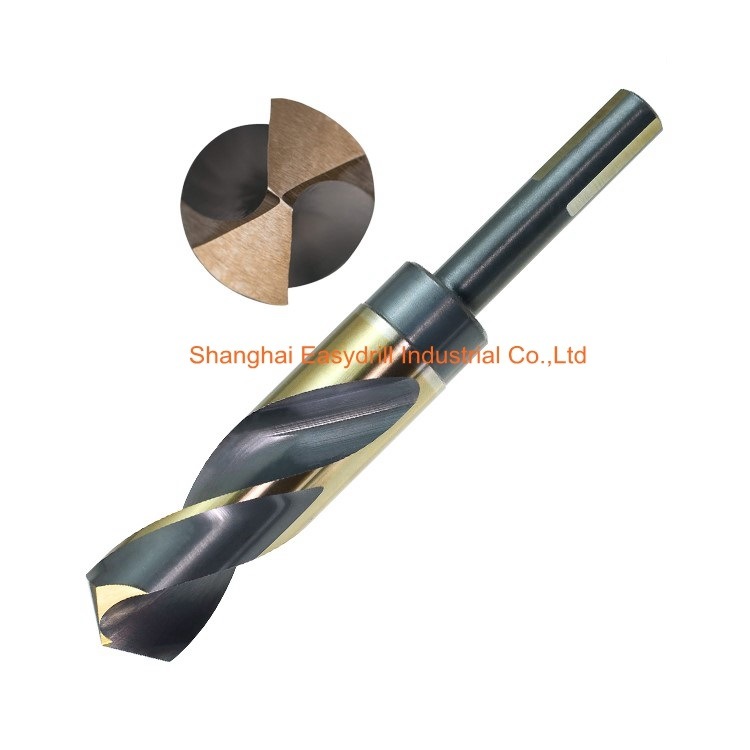 8PCS Metric HSS Drills Blacksmith Reduced Shank Twist Drill Bits Set for Metal Stainless Steel Aluminium PVC Drilling in Box (SED-DBS8)
