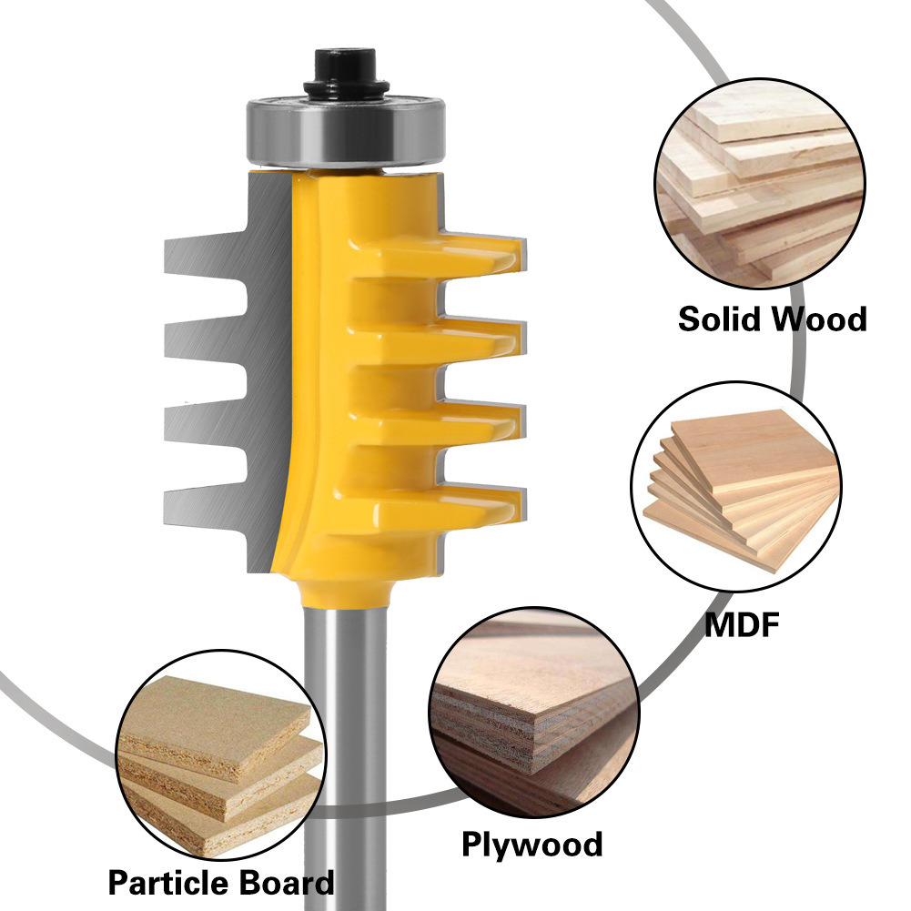 Multi Blades Woodworking Milling Cutter Wood Router Bit with 8mm Shank (SED-RB-MB)
