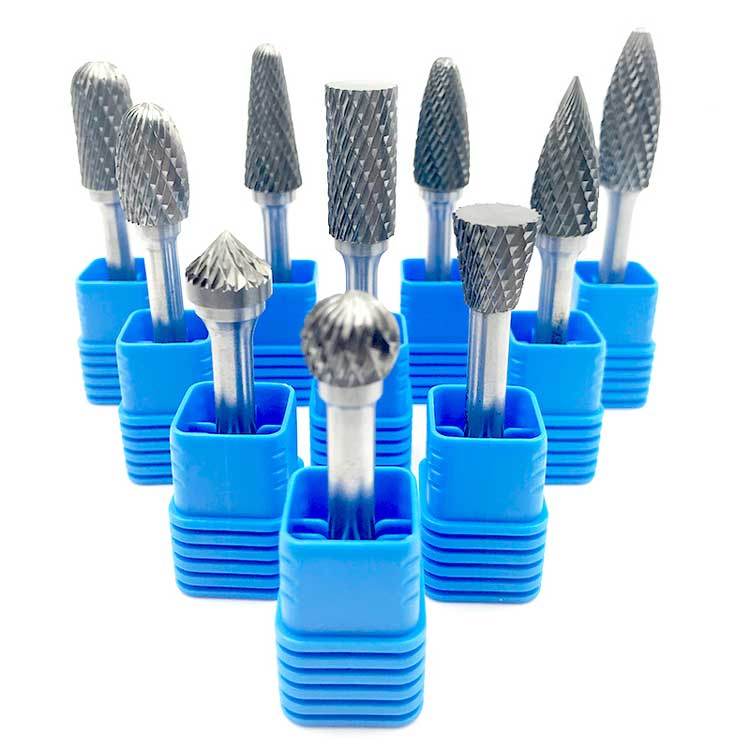 F Type Double Cuts Tungsten Carbide Rotary Files Tungsten Carbide Burrs