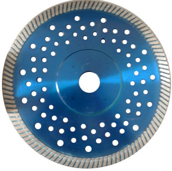 Turbo Segment Diamond Saw Blade with Flange&Silent Holes (SED-DSB-TSF)