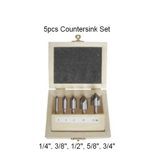 5PCS HSS Countersink Set (SED-CSS5)