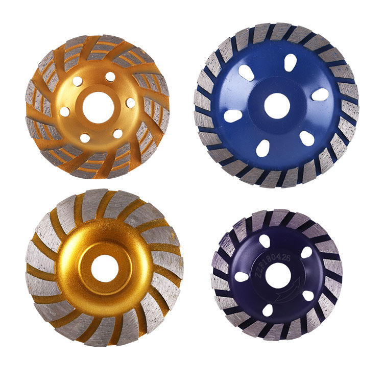 Small Segments Type Diamond Grinding Cup Wheel for Stone (SED-GW-SS2)
