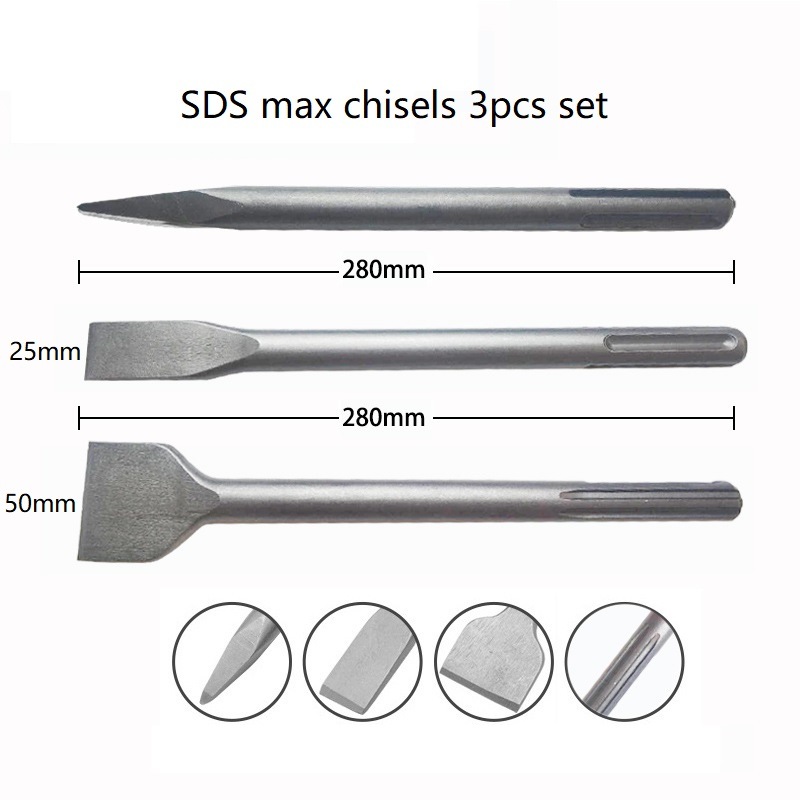 40cr SDS Plus Shank Point Flat Chisels (SED-PFC-SP)