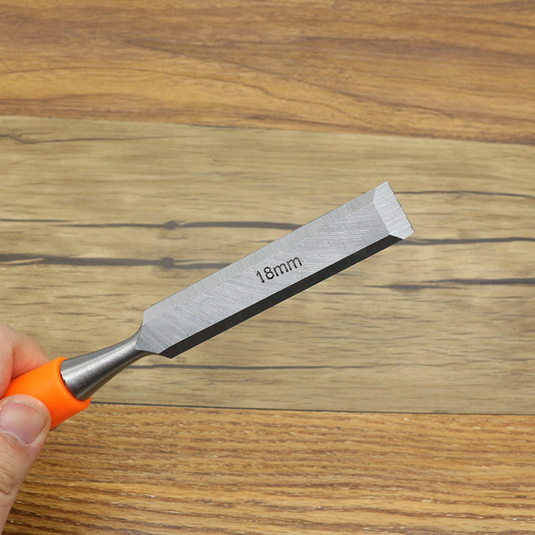 Single Color TPR Handle Wood Flat Chisels (SED-FCS)