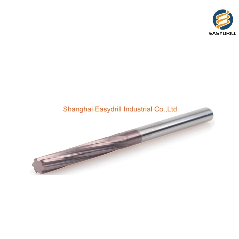 Tungsten Carbide 6 Flutes Spiral Flute Reamer (SED-CR-S6F)