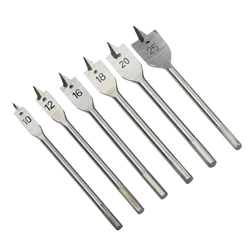 Competitive Flat Drills 6PCS Wood Spade Drill Bits Set (SED-SD6)