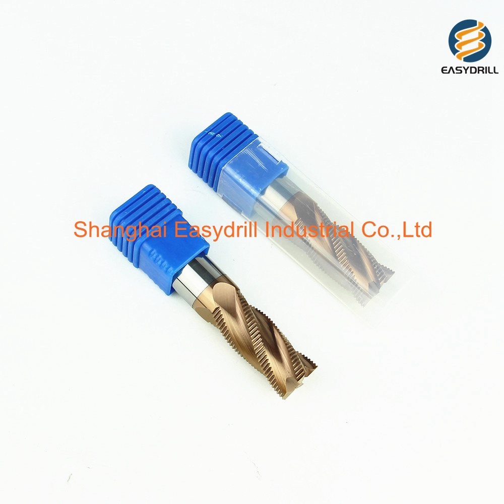 Tungsten Carbide Roughing End Mill Cutting Tool for Steel/Aluminium/Wood
