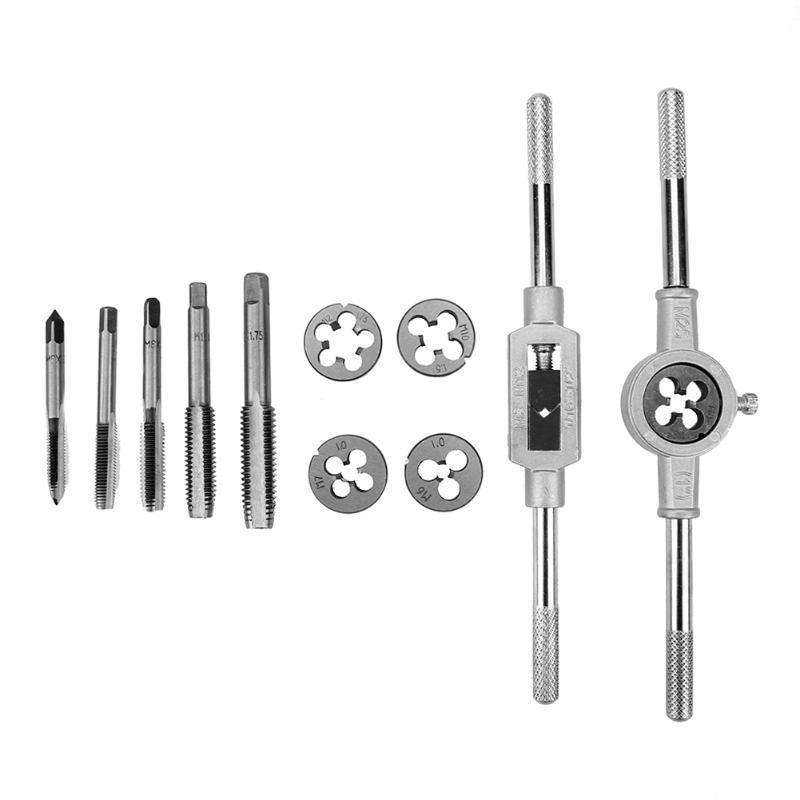 12PCS HSS Machine Taps&Dies Set (SED-TDS12)